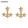 European Trendy Star Earrings For Women