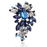 Women's Flower Shape Alloy Clothes Sweater Scarf Brooch Pin