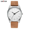 men women Lover's dress ultra thin leather strap watches