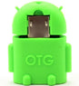 Mini Robot Shape Micro USB OTG Adapter For smart phones