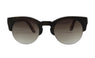 New Half Rim Wood Bamboo Sunglasses for Women