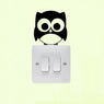 Cute Owl Vinyl Switch Sticker Wall Decal