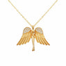 Women's Angel Bridal Charm Necklace For Wedding Party
