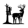 Deer Cartoon Living Room Decor Light Switch Wall Decal