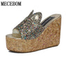 new Summer Korean muffin rabbit women sandal size 456