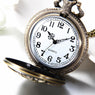 Men's Vintage Werewolf Bronze Quartz Pocket Watch