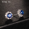 Women Flower Stud Earring for woman