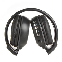Wireless Stereo Headset with LCD Display indicators for mp3 radio