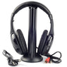 Wireless Headphones Headset for PC CD DVD Audio TV FM Radio