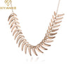 Gold Chain Exaggerated Necklace for Women