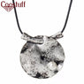 New Beautiful silver plated Lotus leaf necklaces pendants