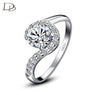 White Gold Wedding Engagement Rings For Women