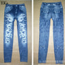 Women Classic Stretchy Slim Leggings Jeans size m