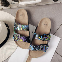 New Summer Beach Cork Slippers Sandals size 789 - sparklingselections