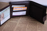 new Fashion Multiple Pouch leather wallet