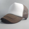 new Summer Solid Adult Mesh Cap