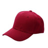 new Men Plain Solid Color Curved Caps