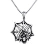 Spider Web Necklace Pendant
