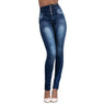 Women High Waisted Elasticity Skinny jeans