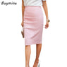 Pure Pink Knee-Length Women Skirt size sml