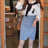 New Spring Denim Skirt for Women size sml