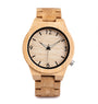 New Natural All Bamboo Wood Watches for Men