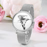 New Simple Design Women Stainless Steel Band Watch