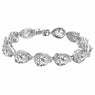 Teardrop Bridal Tennis Bracelet For Women