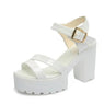 new summer high-heeled sandals for women size