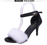 New Fashion Woman Ankle Strap Sexy Casual sandal size 657585
