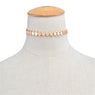 Star Strung Chocker Golden Necklace Chain for Women