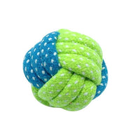 New Cotton Playing Ball Chew Teething Toys For Pet Dog - sparklingselections