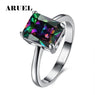 Red Crystal Jewelry Finger Rings For Women
