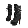 women Extreme High Heels Ankle Boots for winter
