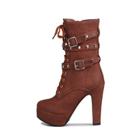 women Extreme High Heels Ankle Boots for winter - sparklingselections