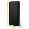 New 20000mah 4 USB Ports Portable Power Bank With Flashlights