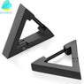 Triangle Stainless Steel Hoop Earrings