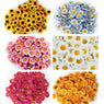 New Handmade Artificial Sunflower Mini Flower Head For Wedding Decoration