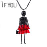 Doll Dress Pendant Necklace