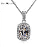 Round Diamonds Pendant Necklace