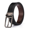 Fashion Hub Elegant Alloy Pin Buckle Belt For Men