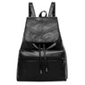 Women's Fashion Leather Travel Backpack