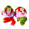 Christmas Snowman Head Lighting Candy Bag