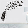 Birds of a Feather Removable Wall Decal Family Home Sticker Living Room Bedroom headboard Decor