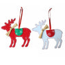 Christmas Tree Decorations Deer Hanging Pendant Decoration Home Ornaments