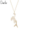 Gold Silver Plated Pendant Necklace