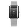 New Rectangle Women Simple Luxury Stainless Steel Watch