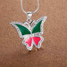 Exquisit Butterfly Pendant Necklace