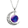 Choker Glass Galaxy Lovely Pendant Necklace