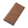 New Man Slim Pu Leather Bifold Business Long Wallet
